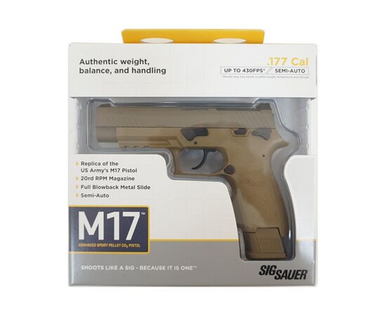 Пневматический пистолет Sig Sauer Air P320-M17 Blowback (AIR-M17-177), изображение 10 Пневматический пистолет Sig Sauer Air P320-M17 Blowback (AIR-M17-177), изображение 10
