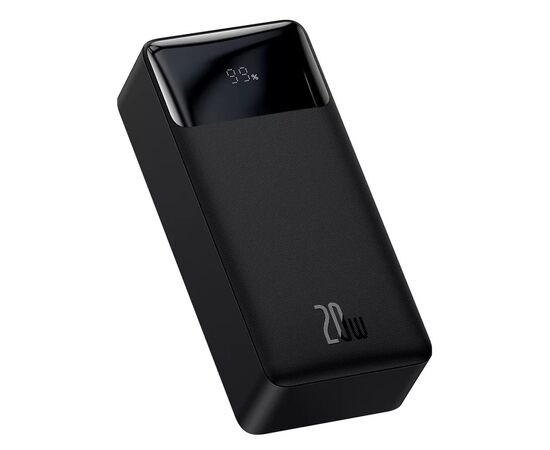 Батарея універсальна Baseus Bipow 30000mAh, PD/3.0/20W, QC/3.0, FCP, AFC, black (PPDML-N01)
