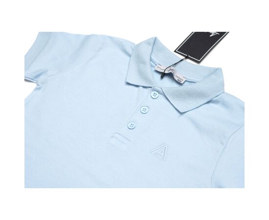 Футболка детская A-Yugi поло (4206-140B-blue), изображение 3 Футболка детская A-Yugi поло (4206-140B-blue), изображение 3