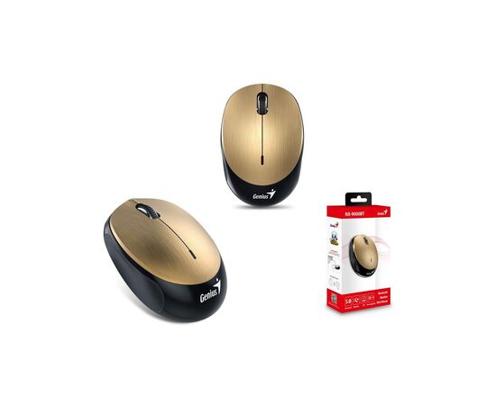 Мышка Genius NX-9000 BT Wireless Gold (31030009407), изображение 3 Мышка Genius NX-9000 BT Wireless Gold (31030009407), изображение 3