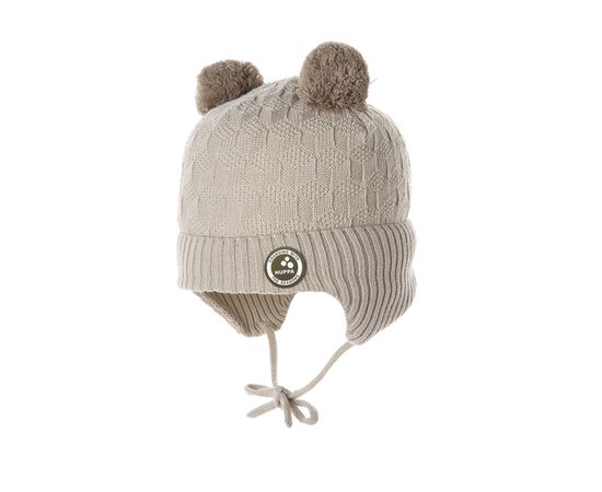 Шапка Huppa REMY 94370008 бежевый XXS (4741632047532), изображение 2 Шапка Huppa REMY 94370008 бежевый XXS (4741632047532), изображение 2