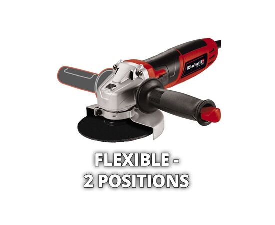 Шлифовальная машина Einhell TC-AG 125/850 (4430971), изображение 3 Шлифовальная машина Einhell TC-AG 125/850 (4430971), изображение 3