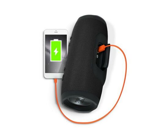 Акустическая система JBL Charge 3 Black (JBLCHARGE3BLKEU), изображение 6 Акустическая система JBL Charge 3 Black (JBLCHARGE3BLKEU), изображение 6