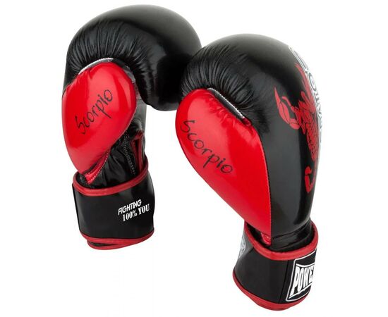 Боксерские перчатки PowerPlay 3007 12oz Black (PP_3007_12oz_Black), изображение 2