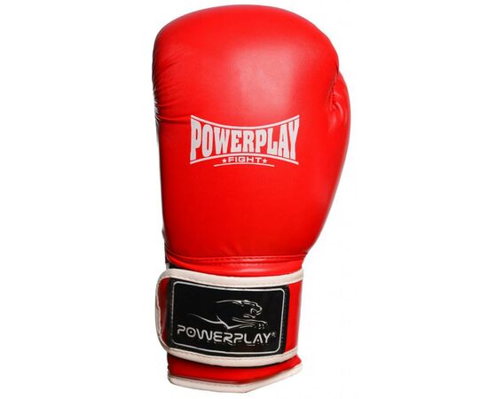 Боксерські рукавички PowerPlay 3019 10oz Red (PP_3019_10oz_Red), зображення 3 Боксерські рукавички PowerPlay 3019 10oz Red (PP_3019_10oz_Red), зображення 3