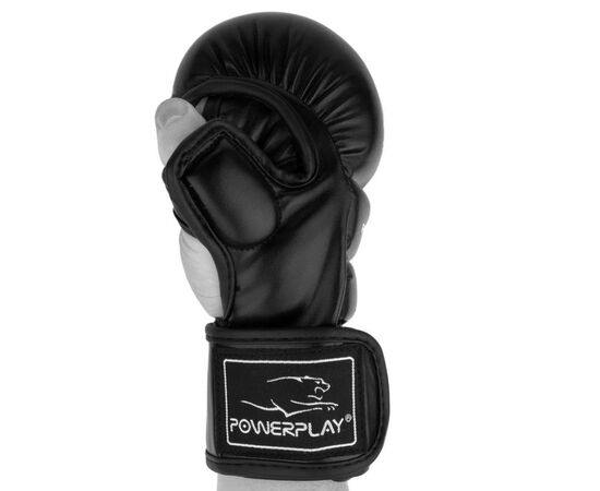 Перчатки для MMA PowerPlay 3026 S Black (PP_3026_S_Black), изображение 3 Перчатки для MMA PowerPlay 3026 S Black (PP_3026_S_Black), изображение 3