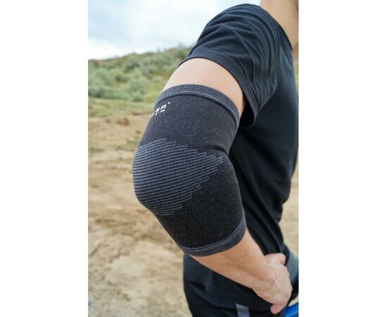 Фиксатор локтя Power System Elbow Support Black/Grey L (PS-6001_L_Black), изображение 2 Фиксатор локтя Power System Elbow Support Black/Grey L (PS-6001_L_Black), изображение 2