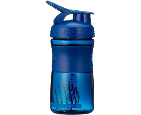 Шейкер спортивный BlenderBottle SportMixer 590ml Navy ORIGINAL (SM 20oz Navy), изображение 5