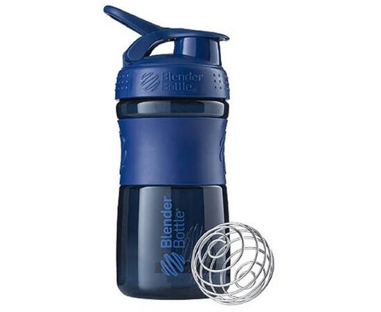 Шейкер спортивний BlenderBottle SportMixer 590ml Navy ORIGINAL (SM 20oz Navy)