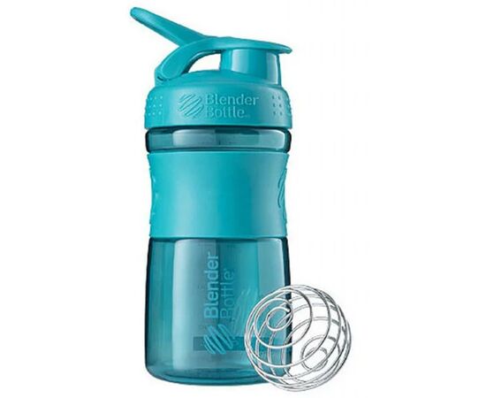 Шейкер спортивний BlenderBottle SportMixer 590ml Teal ORIGINAL (SM 20oz Teal)