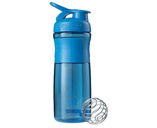 Шейкер спортивний BlenderBottle SportMixer 820ml Cyan ORIGINAL (SM 28oz Cyan)