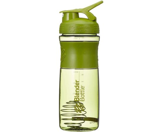 Шейкер спортивний BlenderBottle SportMixer 820ml Moss Green ORIGINAL (SM 28oz Moss Green), зображення 4 Шейкер спортивний BlenderBottle SportMixer 820ml Moss Green ORIGINAL (SM 28oz Moss Green), зображення 4