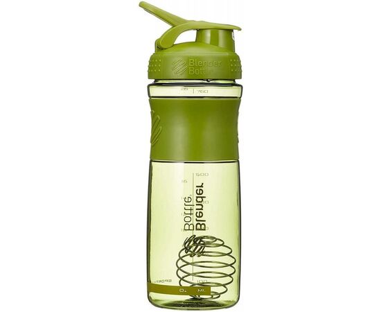 Шейкер спортивний BlenderBottle SportMixer 820ml Moss Green ORIGINAL (SM 28oz Moss Green), зображення 5 Шейкер спортивний BlenderBottle SportMixer 820ml Moss Green ORIGINAL (SM 28oz Moss Green), зображення 5