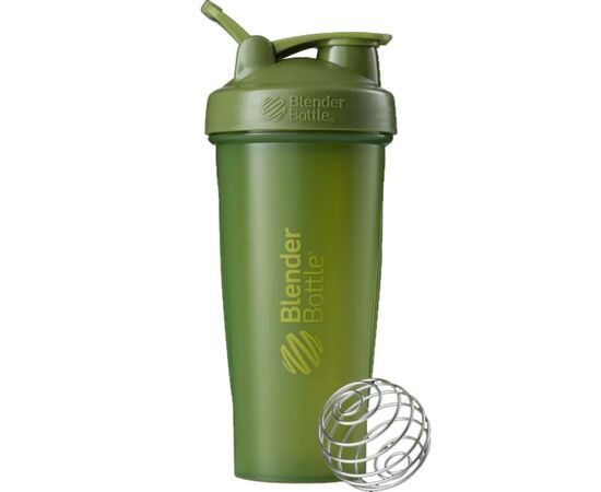 Шейкер спортивний BlenderBottle Classic Loop 820ml Moss Green ORIGINAL (Loop 28 Moss)