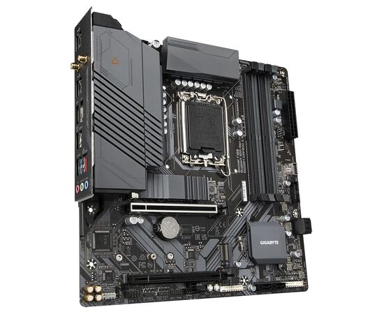 Материнская плата GIGABYTE B660M GAMING X AX DDR4 (B660M G X AX DDR4), изображение 3 Материнская плата GIGABYTE B660M GAMING X AX DDR4 (B660M G X AX DDR4), изображение 3