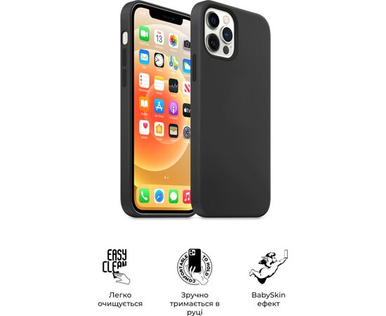 Чехол для моб. телефона Armorstandart ICON2 Case Apple iPhone 12/12 Pro Black (ARM60577), изображение 3