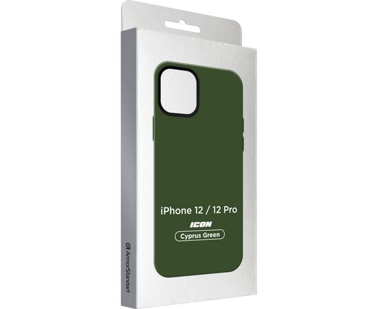 Чехол для моб. телефона Armorstandart ICON2 Case Apple iPhone 12/12 Pro Cyprus Green (ARM60580), изображение 9