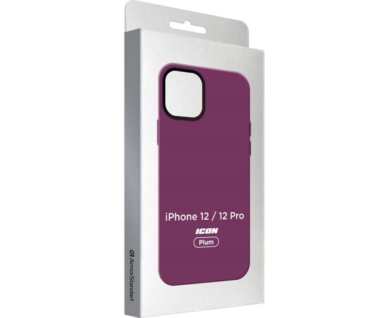Чехол для моб. телефона Armorstandart ICON2 Case Apple iPhone 12/12 Pro Plum (ARM60584), изображение 9 Чехол для моб. телефона Armorstandart ICON2 Case Apple iPhone 12/12 Pro Plum (ARM60584), изображение 9