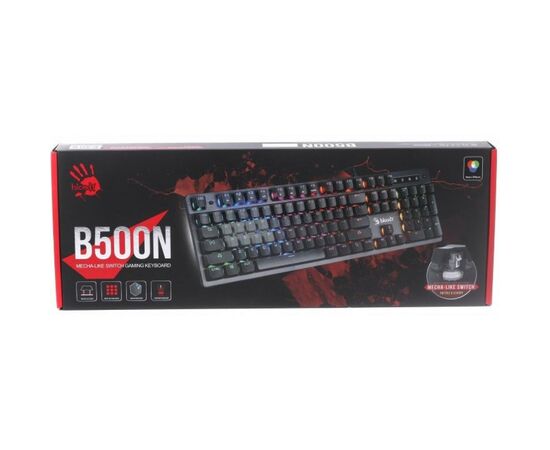 Клавіатура A4Tech Bloody B500N Grey, зображення 5 Клавіатура A4Tech Bloody B500N Grey, зображення 5