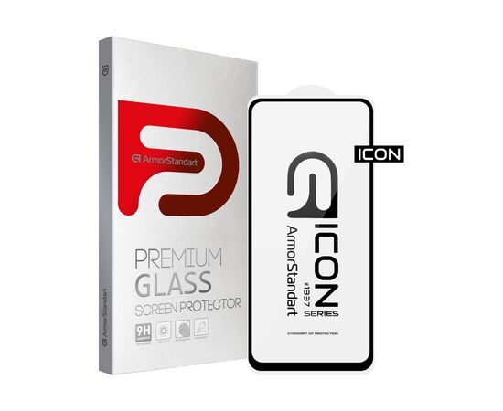 Стекло защитное Armorstandart Icon Xiaomi Poco M4 5G Black (ARM60934)