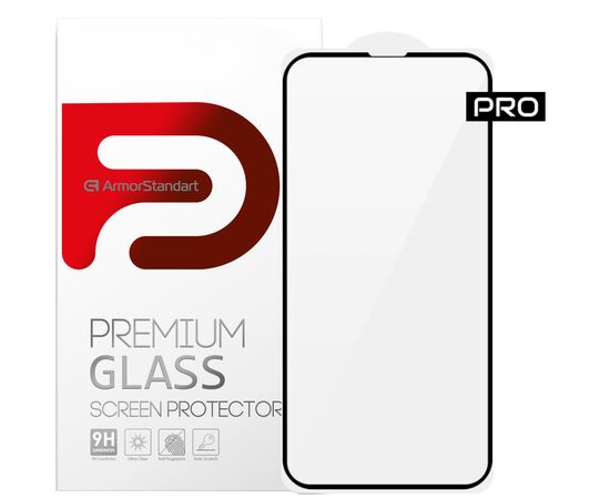 Стекло защитное Armorstandart Pro 3D Apple iPhone 13 Pro Max Black (ARM60265)