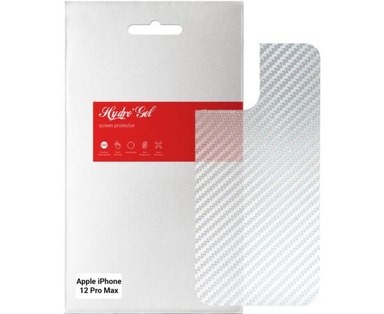 Пленка защитная Armorstandart back side Apple iPhone 12 Pro Max Carbone Silver (ARM61067)
