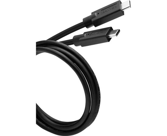 Дата кабель USB-C to USB-C 1.2m 100W 20V/ 5A black Canyon (CNS-USBC9B), изображение 2 Дата кабель USB-C to USB-C 1.2m 100W 20V/ 5A black Canyon (CNS-USBC9B), изображение 2