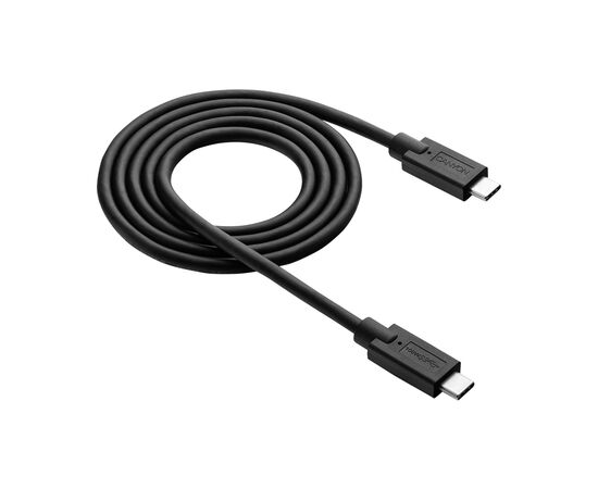 Дата кабель USB-C to USB-C 1.2m 100W 20V/ 5A black Canyon (CNS-USBC9B), изображение 3 Дата кабель USB-C to USB-C 1.2m 100W 20V/ 5A black Canyon (CNS-USBC9B), изображение 3