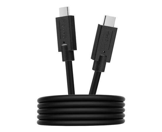 Дата кабель USB-C to USB-C 1.2m 100W 20V/ 5A black Canyon (CNS-USBC9B)