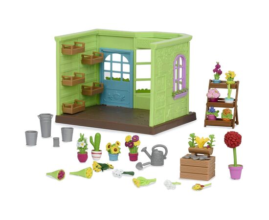 Игровой набор Li'l Woodzeez Цветочный магазин, маленький (WZ6621Z), изображение 3 Игровой набор Li'l Woodzeez Цветочный магазин, маленький (WZ6621Z), изображение 3