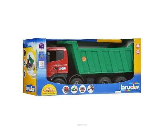 Спецтехника Bruder Самосвал Scania М1:16 (3550), изображение 7 Спецтехника Bruder Самосвал Scania М1:16 (3550), изображение 7