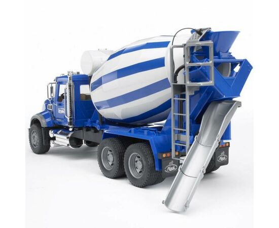 Спецтехніка Bruder бетоновіз Bruder Mack Granite М1:16 Сині (02814), зображення 5 Спецтехніка Bruder бетоновіз Bruder Mack Granite М1:16 Сині (02814), зображення 5
