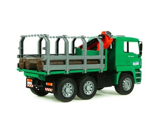 Спецтехника Bruder MAN перевозчик брёвен с краном-погрузчиком 1:16 (02769), изображение 3 Спецтехника Bruder MAN перевозчик брёвен с краном-погрузчиком 1:16 (02769), изображение 3