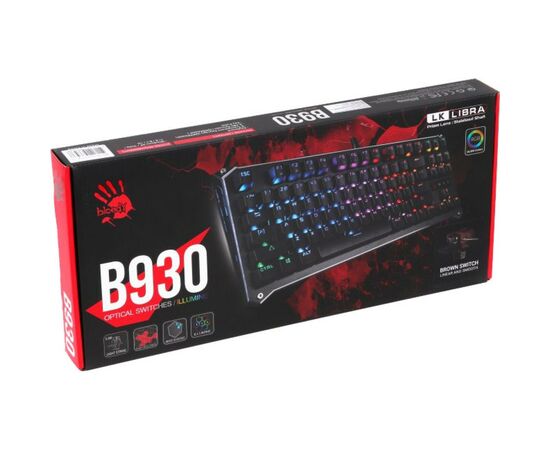 Клавіатура A4Tech Bloody B930 RGB Black, зображення 5 Клавіатура A4Tech Bloody B930 RGB Black, зображення 5