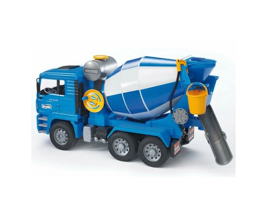 Спецтехника Bruder Бетоновоз MAN TGA Синий (02744), изображение 2 Спецтехника Bruder Бетоновоз MAN TGA Синий (02744), изображение 2