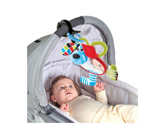 Игрушка на коляску Yookidoo Мое первое зеркальце Собачка (90567), изображение 5 Игрушка на коляску Yookidoo Мое первое зеркальце Собачка (90567), изображение 5