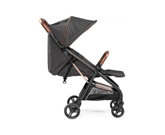 Коляска Peg-Perego Selfie 500 изящно-коричневая с полоской (IP22000000GS53SQ53), изображение 2 Коляска Peg-Perego Selfie 500 изящно-коричневая с полоской (IP22000000GS53SQ53), изображение 2