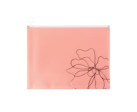 Папка на блискавці Axent zip-lock, А4+, Peachy Mood 04 (1497-28-A)