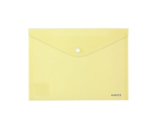 Папка - конверт Axent А5, Pastelini, жовта (1522-08-A)