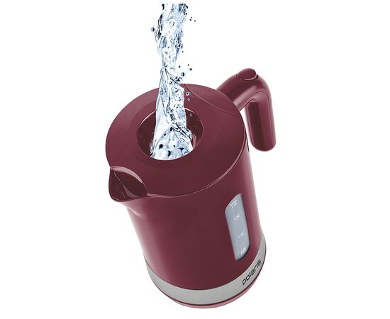 Электрочайник Polaris PWK 1803C Water Way Pro Bordo, изображение 2 Электрочайник Polaris PWK 1803C Water Way Pro Bordo, изображение 2
