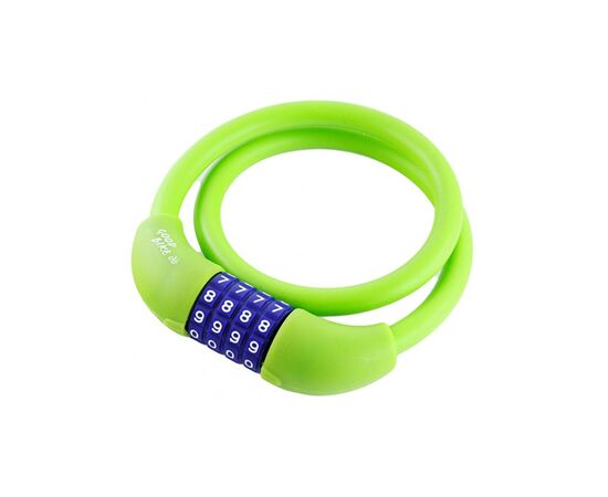 Замок велосипедний Good Bike SILI CIPHER 12 х 600 мм Green (92766-IS)
