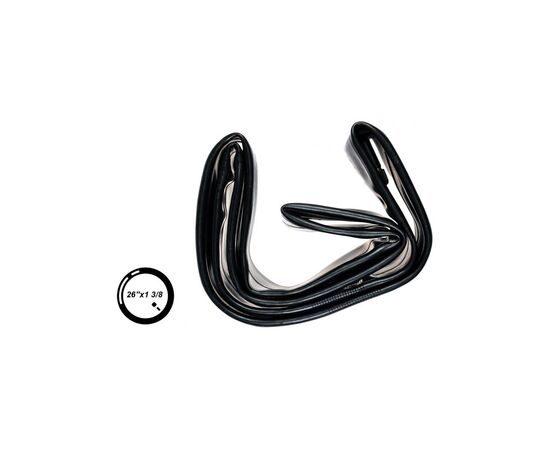 Велосипедная камера Good Bike 26''x1 3/8 AV ніпель (88586-IS), изображение 2 Велосипедная камера Good Bike 26''x1 3/8 AV ніпель (88586-IS), изображение 2