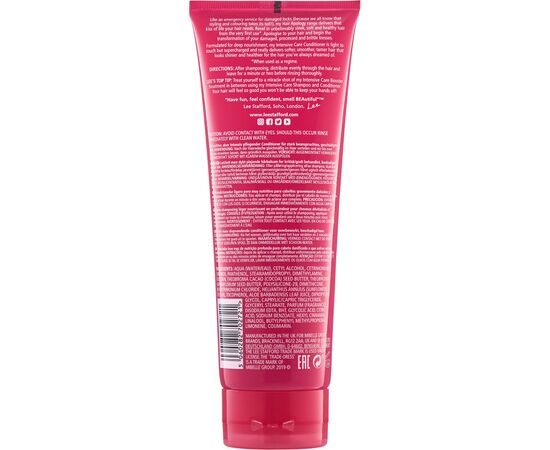 Кондиционер для волос Lee Stafford Hair Apology Интенсивный 250 мл (5060282702721), изображение 2 Кондиционер для волос Lee Stafford Hair Apology Интенсивный 250 мл (5060282702721), изображение 2