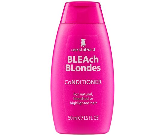 Кондиционер для волос Lee Stafford Bleach Blonde Увлажняющий для осветленных волос 50 мл (5060282701823)