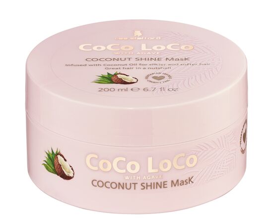 Маска для волос Lee Stafford Coco Loco с кокосовым маслом 200 мл (5060282703452)