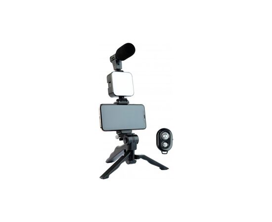 Набір блогера XoKo BS-050, tripod with lamp and holder, remote control, microph (XK-BS-050)