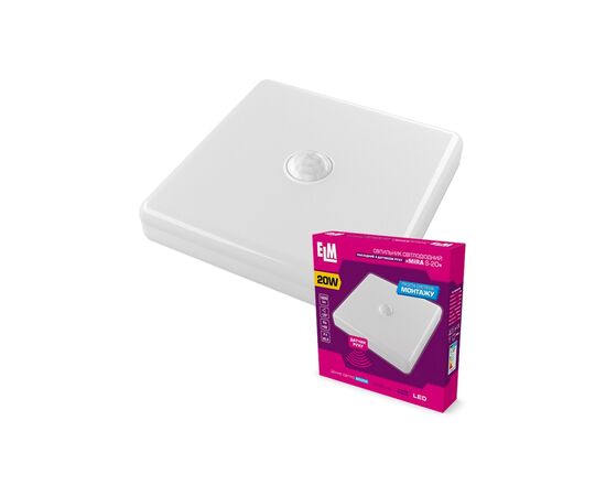 Светильник ELM MIRA S- 20 6500К з датчиком (26-0105)