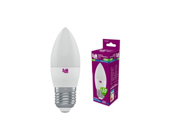 Лампочка ELM С37 5W PA10 E27 4000K (18-0081.)