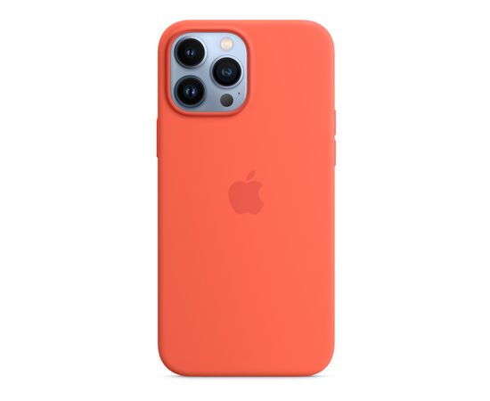 Чехол для моб. телефона Apple iPhone 13 Pro Max Silicone Case with MagSafe Nectarine (MN6D3ZE/A), изображение 4 Чехол для моб. телефона Apple iPhone 13 Pro Max Silicone Case with MagSafe Nectarine (MN6D3ZE/A), изображение 4