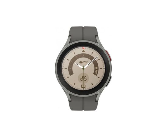 Смарт-часы Samsung SM-R920 (Galaxy Watch 5 Pro 45mm) Titanium (SM-R920NZTASEK), изображение 2